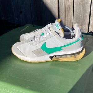 Nike Air Max Pre-Day Men's Running Shoes Pure Platinum Stadium Green Size 10.5